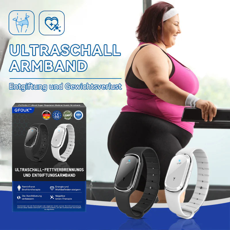✅TÜV-zertifiziert | 🌟GFOUK™ Ultraschall-Fettverbrennungs- und Entgiftungsarmband (🔥LETZTER TAG 70% RABATT)