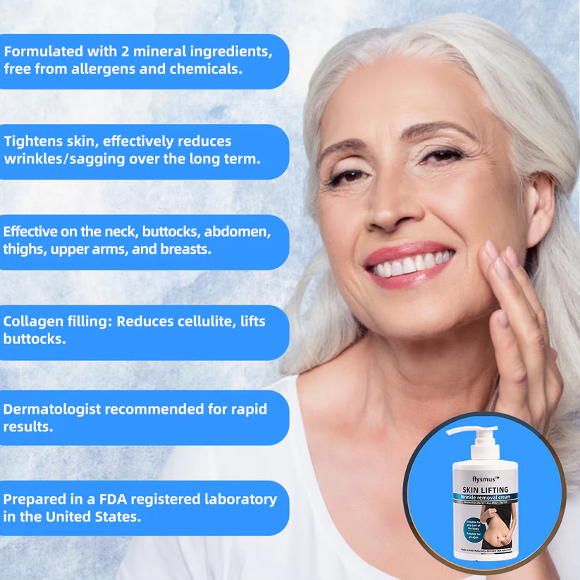 flysmus™ SkinLift Anti-Falten Creme: Stellt die Hautelastizität wieder her 💃 LETZTER TAG 70% RABATT🔥
