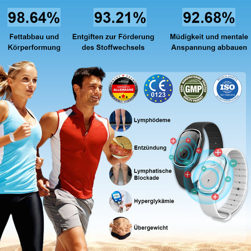 ✅TÜV Süd-zertifiziert | GFOUK™ Ultraschall-Fettverbrennungs- und Entgiftungsarmband (🔥LETZTER TAG 70% RABATT)