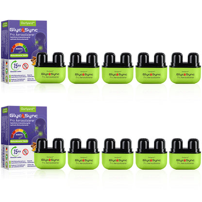 ✅Offizieller Store | Ourlyard™ GlycoSync Pro Aerosolisierer ⚡[Blutzuckerkontrolle in 15 Minuten] – Zertifiziert von der Deutschen Diabetes Gesellschaft (DDG)