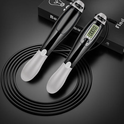 Zwei-in-eins tragbares intelligentes elektronisches Zähl-Freilauf-Springseil